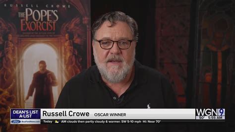 Dean's A-List Interviews: Oscar winner Russell Crowe talks 'The Pope's Exorcist'